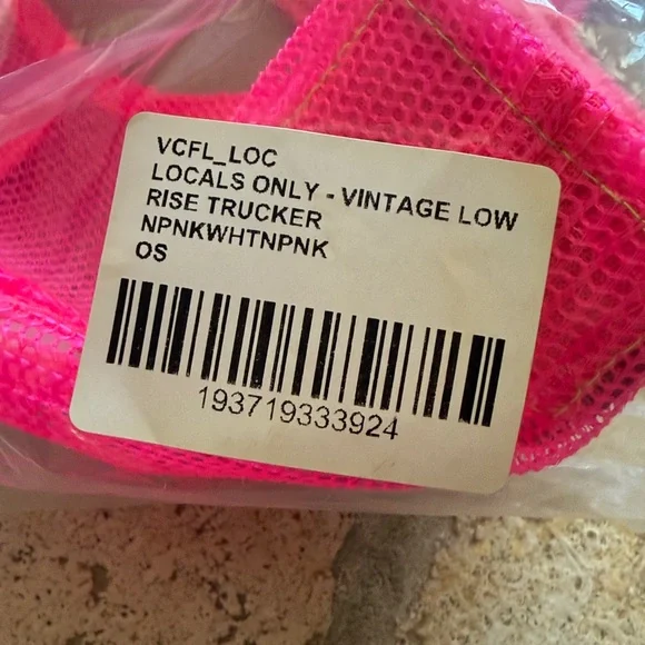 Aviator nation, neon, pink trucker hat.  NEW 💖 “Locals only” - Picture 6 of 6